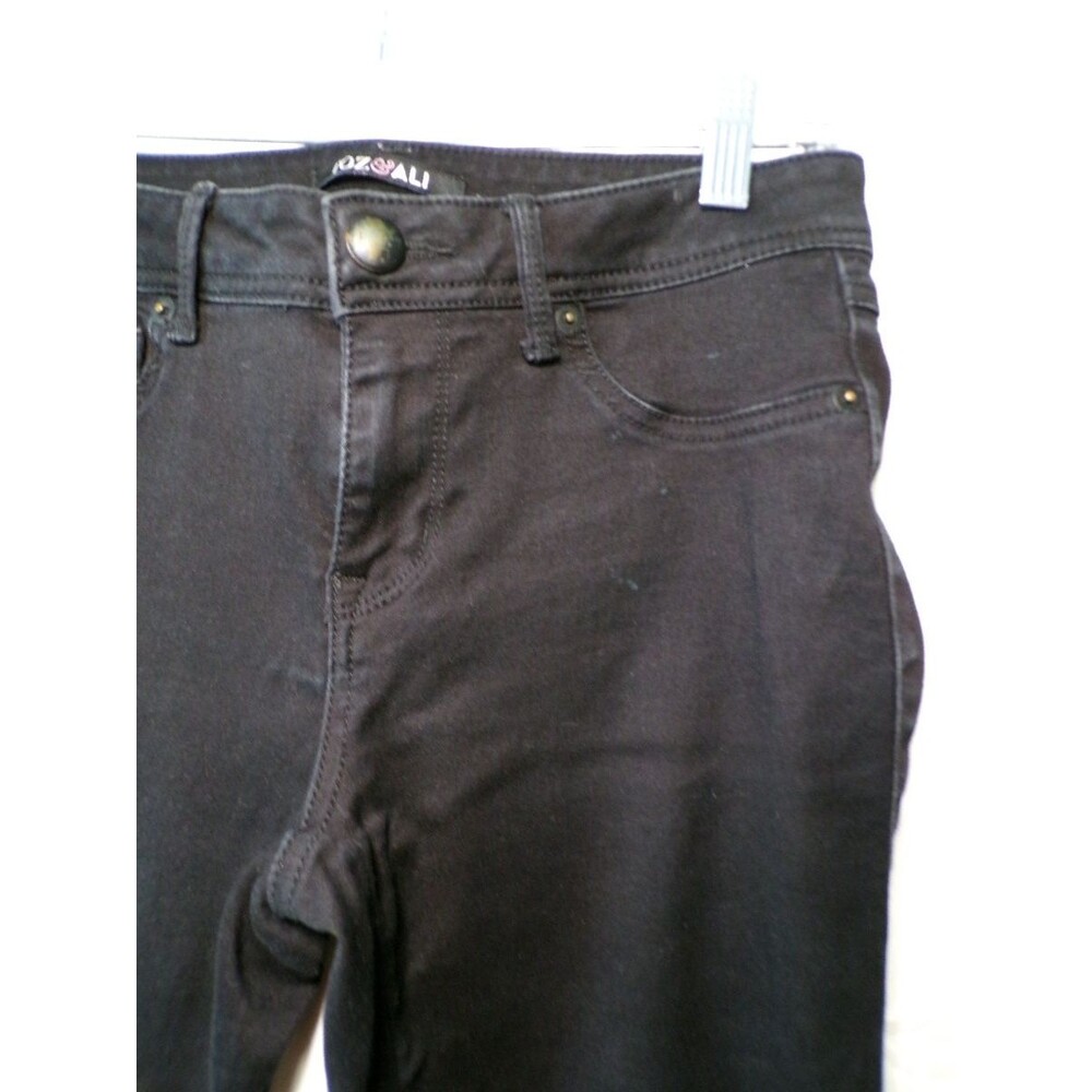 OZ&ALI Women's 360 Sculpt Black Capri Cropped Jeans Size 4 Stretch Denim - Picture 2 of 5